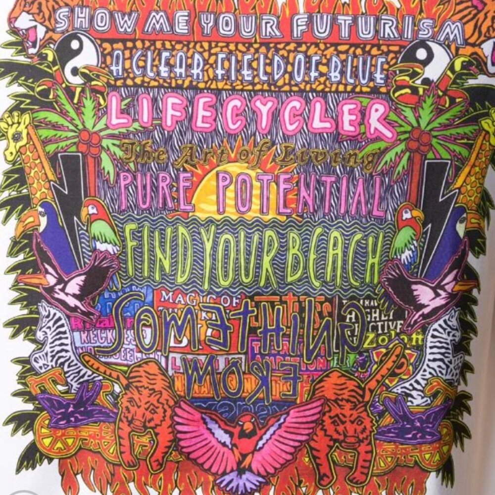 Neil Barrett Graphic-print Crew Neck T-shirt